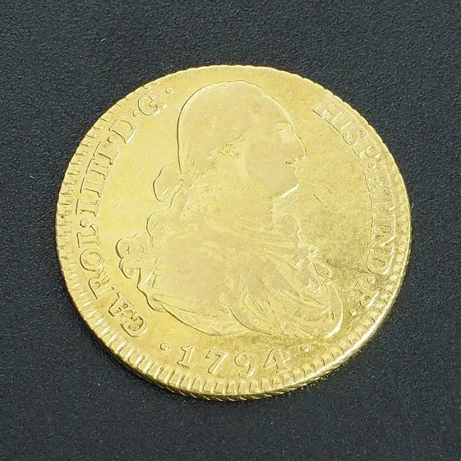 Moneda De 2 Escudos De Carlos Iv. A O 1794-M. Oro. | Joyería Finarte Wholesale