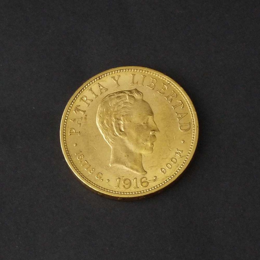 Moneda De 10 Pesos De Cuba. 1916. | Joyería Finarte Best