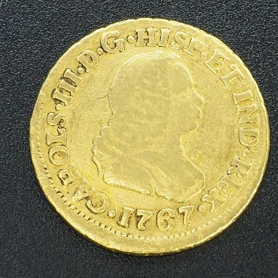 Moneda De Carlos Iii. A O 1767. Oro. | Joyería Finarte Clearance