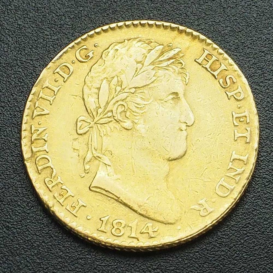 Moneda De 2 Escudos De Fernando Vii. Madrid A O 1814. Oro. | Joyería Finarte Clearance